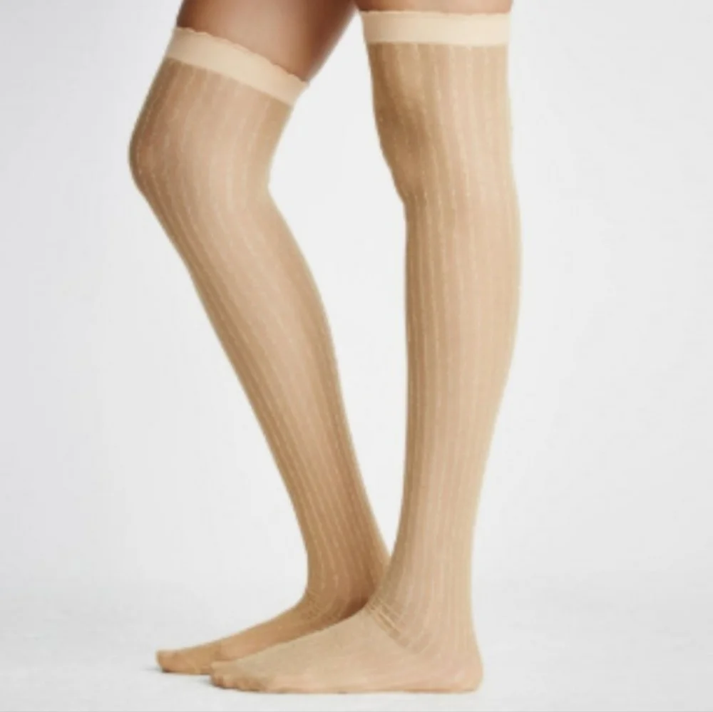 Free People Bardot Shimmer Thigh High - NEW